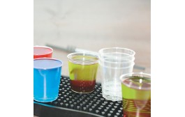 Single-Use Clear Shot Glass